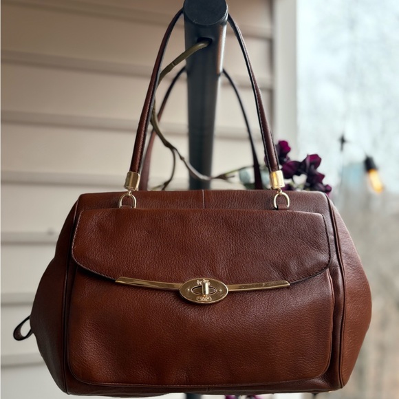 Coach Madison Madeline Satchel | Brown Leather | 25166 |Y2K | Great Condition | - Picture 1 of 12